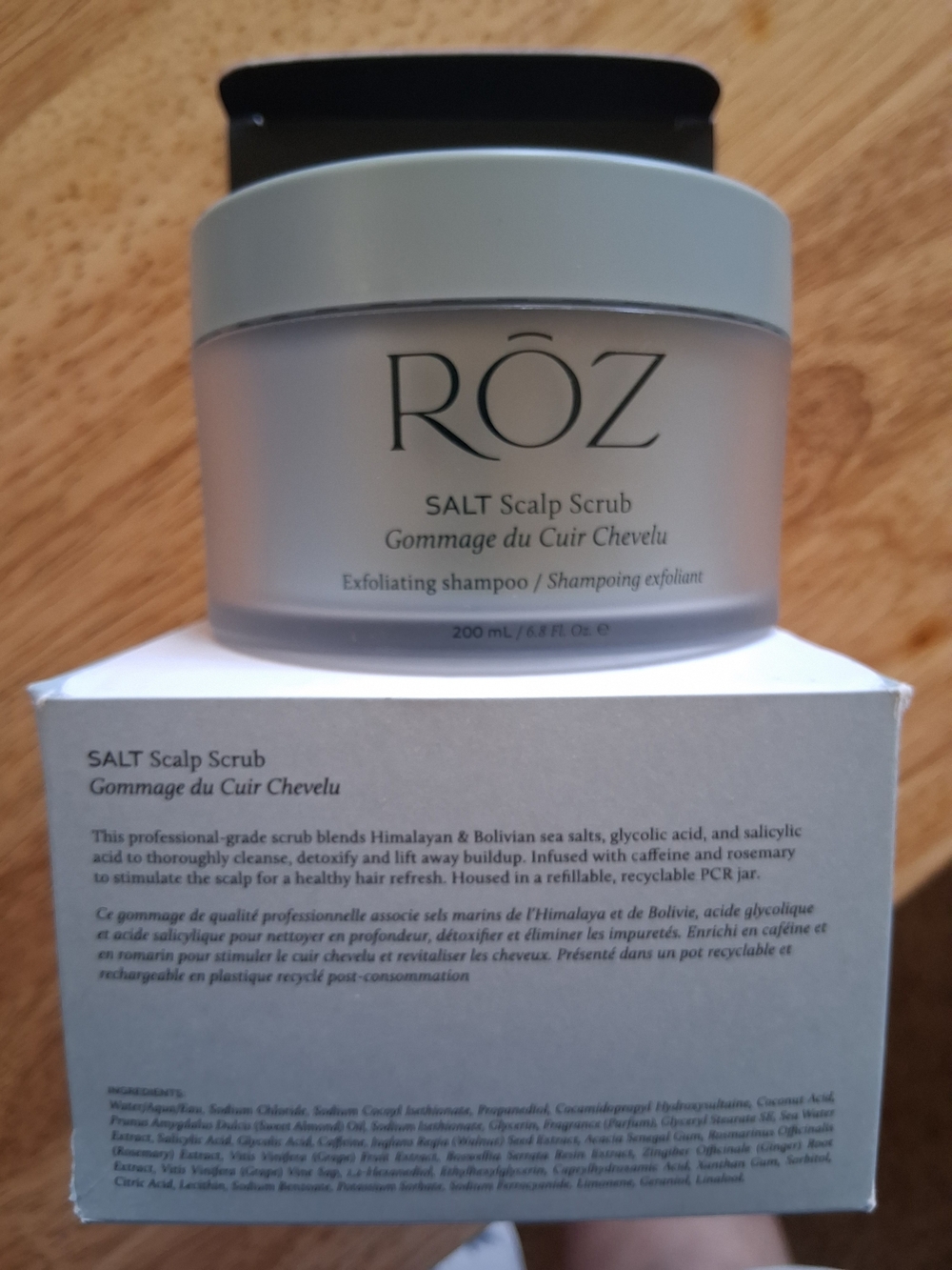 Roz & Ali Silver Gray SALT Scalp Scrub